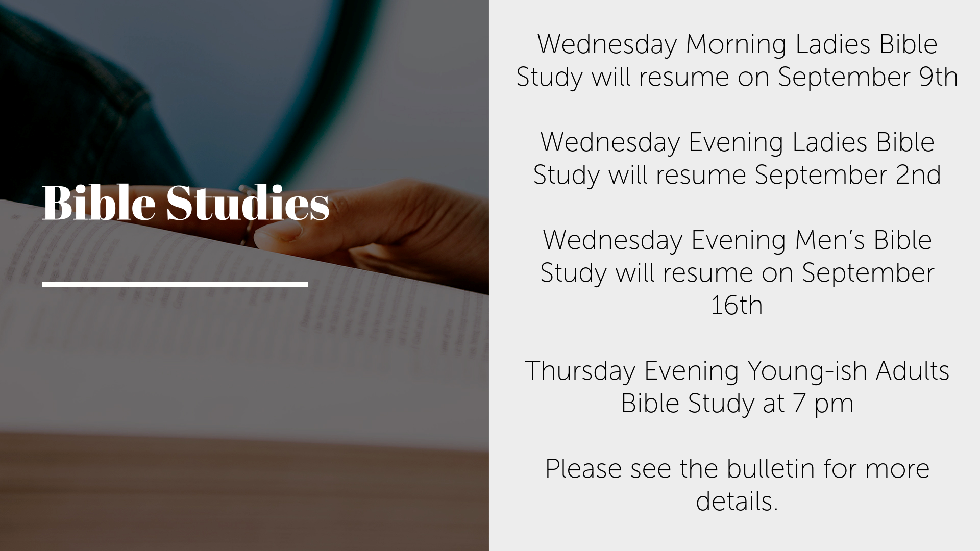 Bible Studies 3.8
