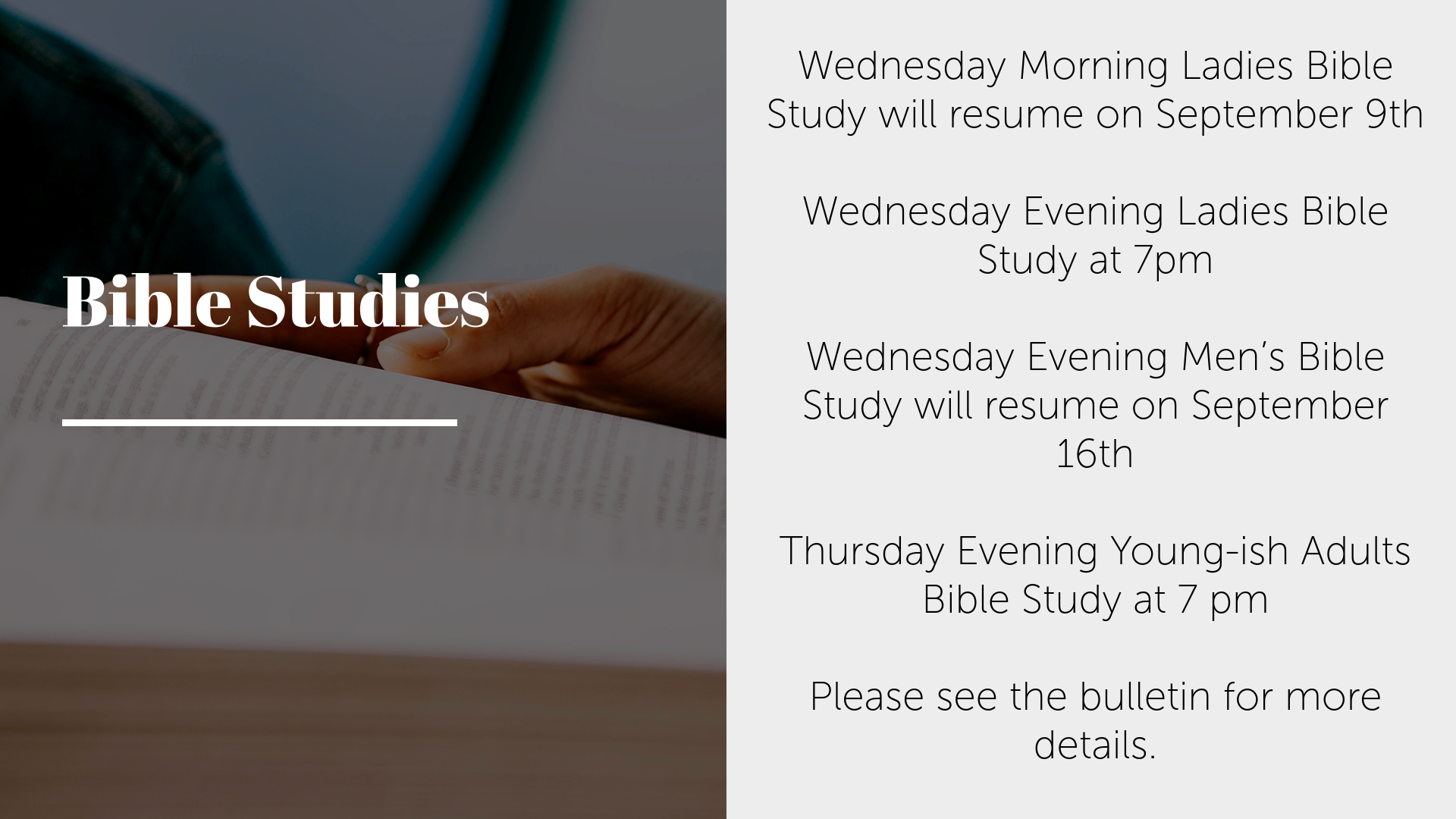 Bible Studies 3.9