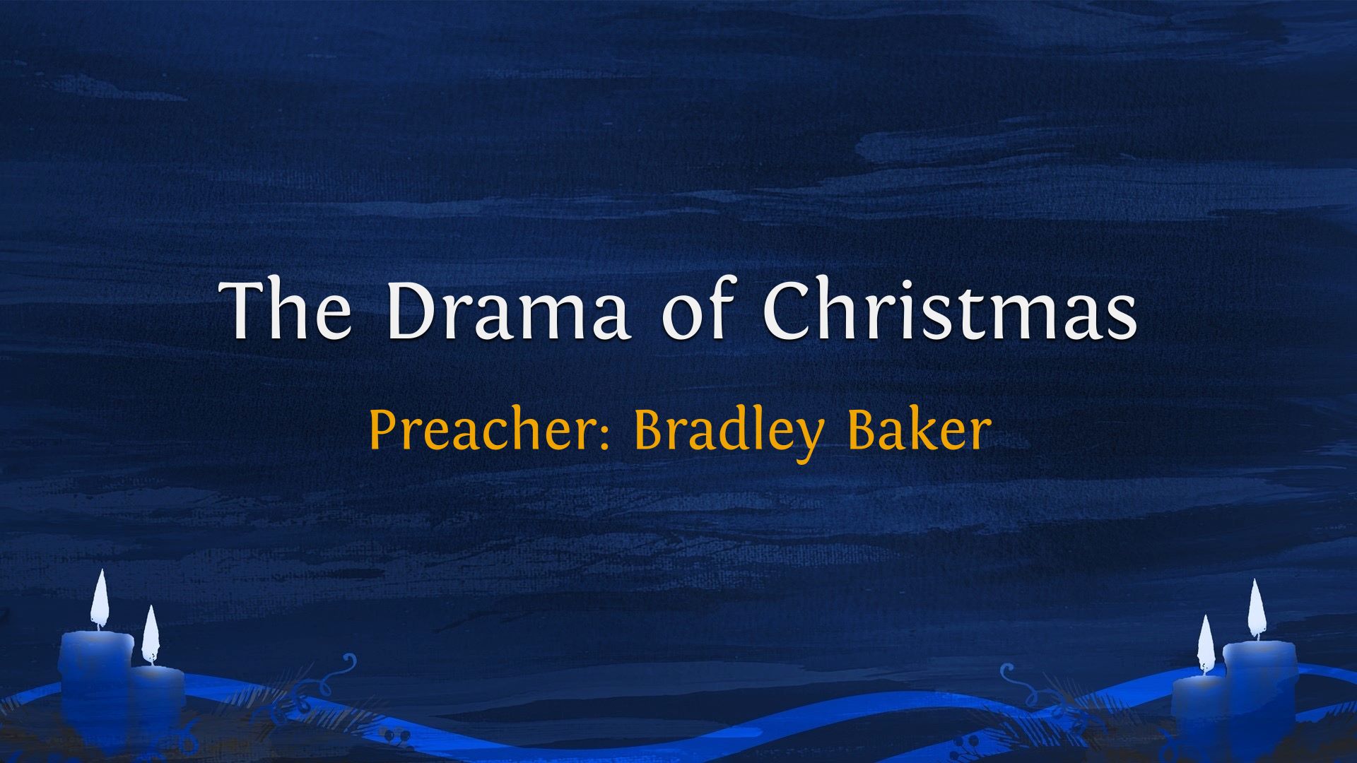 The Drama of Christmas