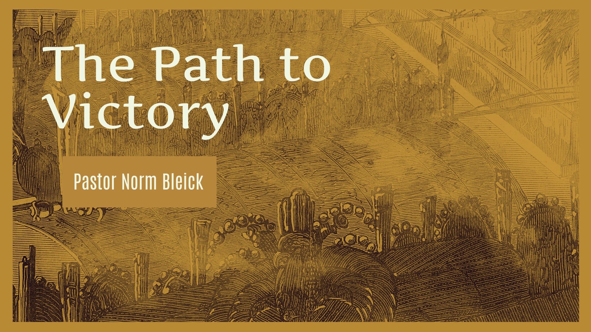 The Path to Victory